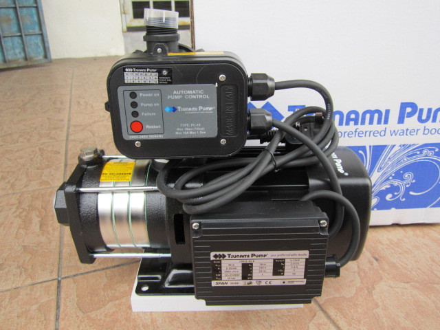 Tsunami 0.75HP Horizontal Multi-Stage Water Booster Pump ...