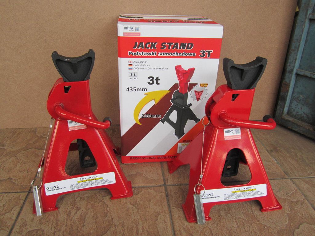 DEWALT Heavy-Duty Jack Stands, 3-ton