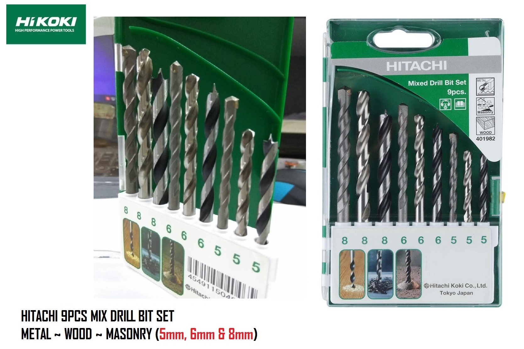 Hitachi 728325 Holz-Bohrer 1/5,1 X 45,7 Cm – Für Präzise Bohrungen In Holz