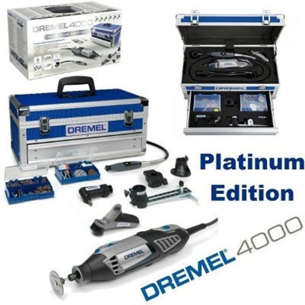 Dremel 4000-6/128 Platinum Edition Ultimate Rotary Multi-Tool – MY Power  Tools