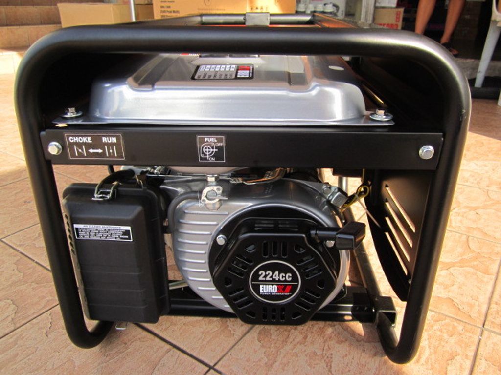 Euro X 3500W Portable Gasoline Generator – MY Power Tools