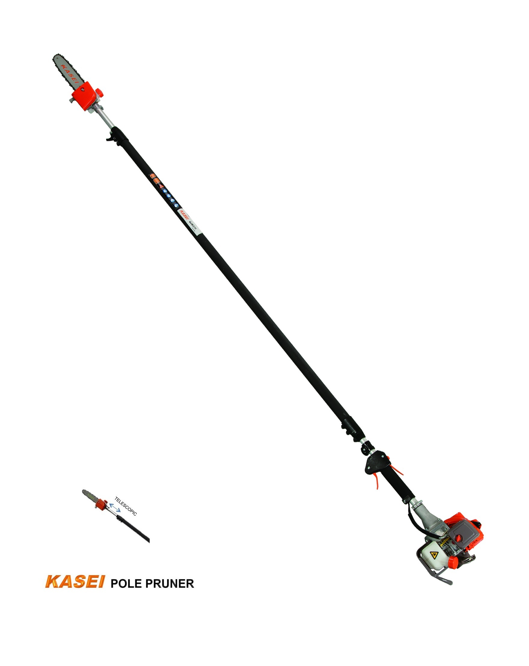 Kasei 27cc Telescopic Pole Pruner ChainSaw MY Power Tools