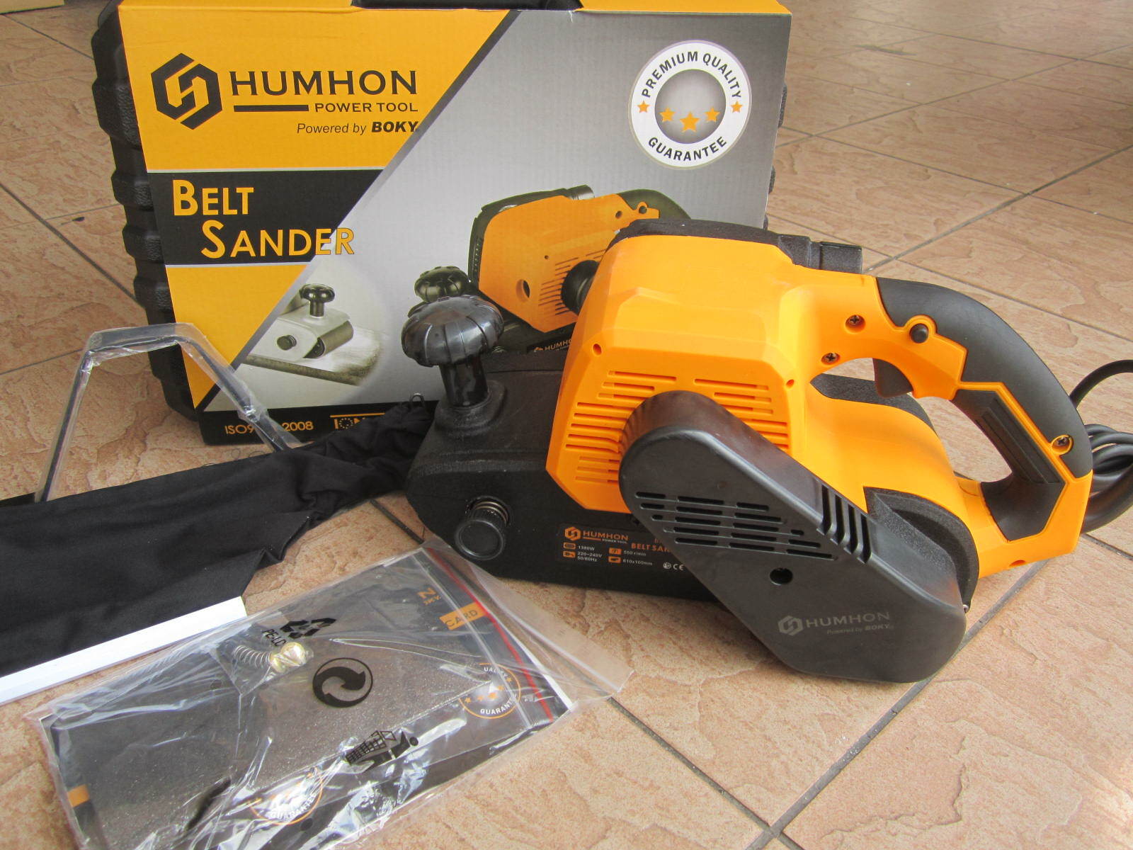 concrete belt sander