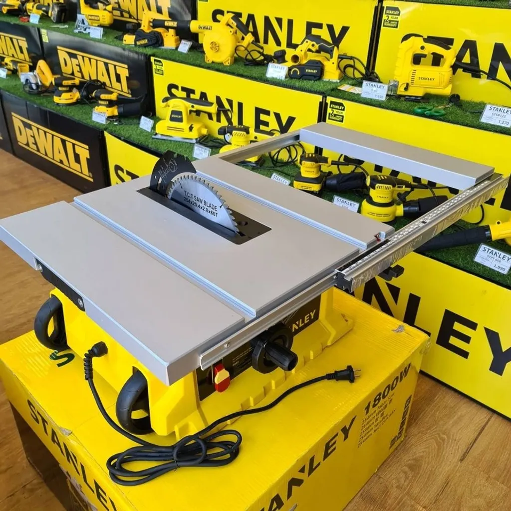 Stanley Sst 1800w 254mm 10 Inch Table Saw With Frame My Power Tools