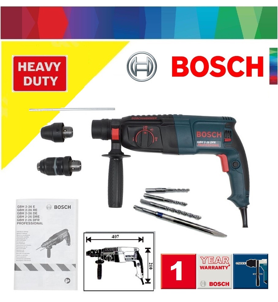 Quick-Change Drill Chuck For Bosch GBH 2-26 DFR SDS-Plus Rotary Hammer - ULFATEC Brand