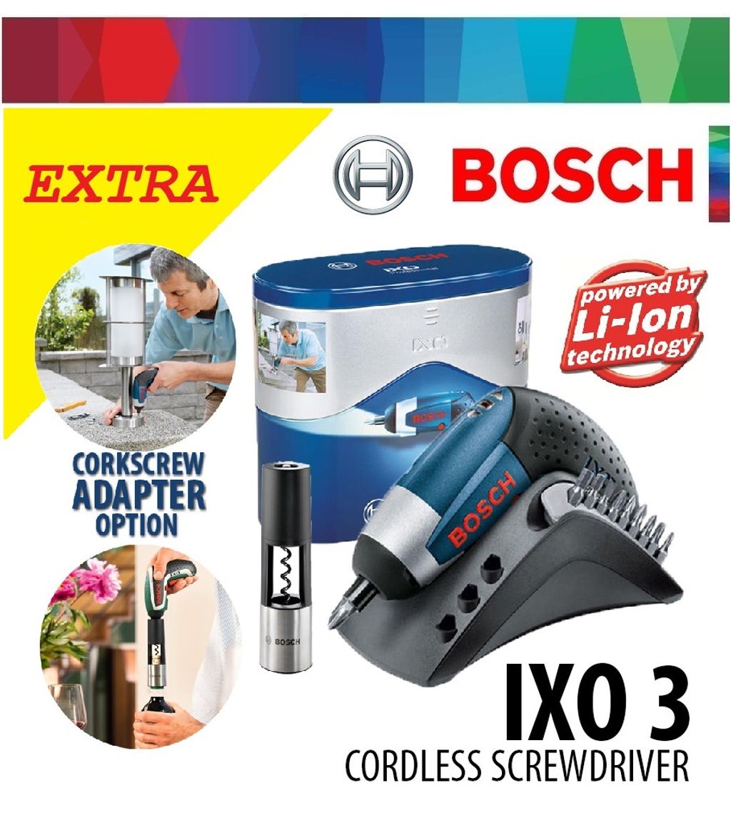 Bosch IXO III Professional Cordless Lithium-Ion Screwdriver