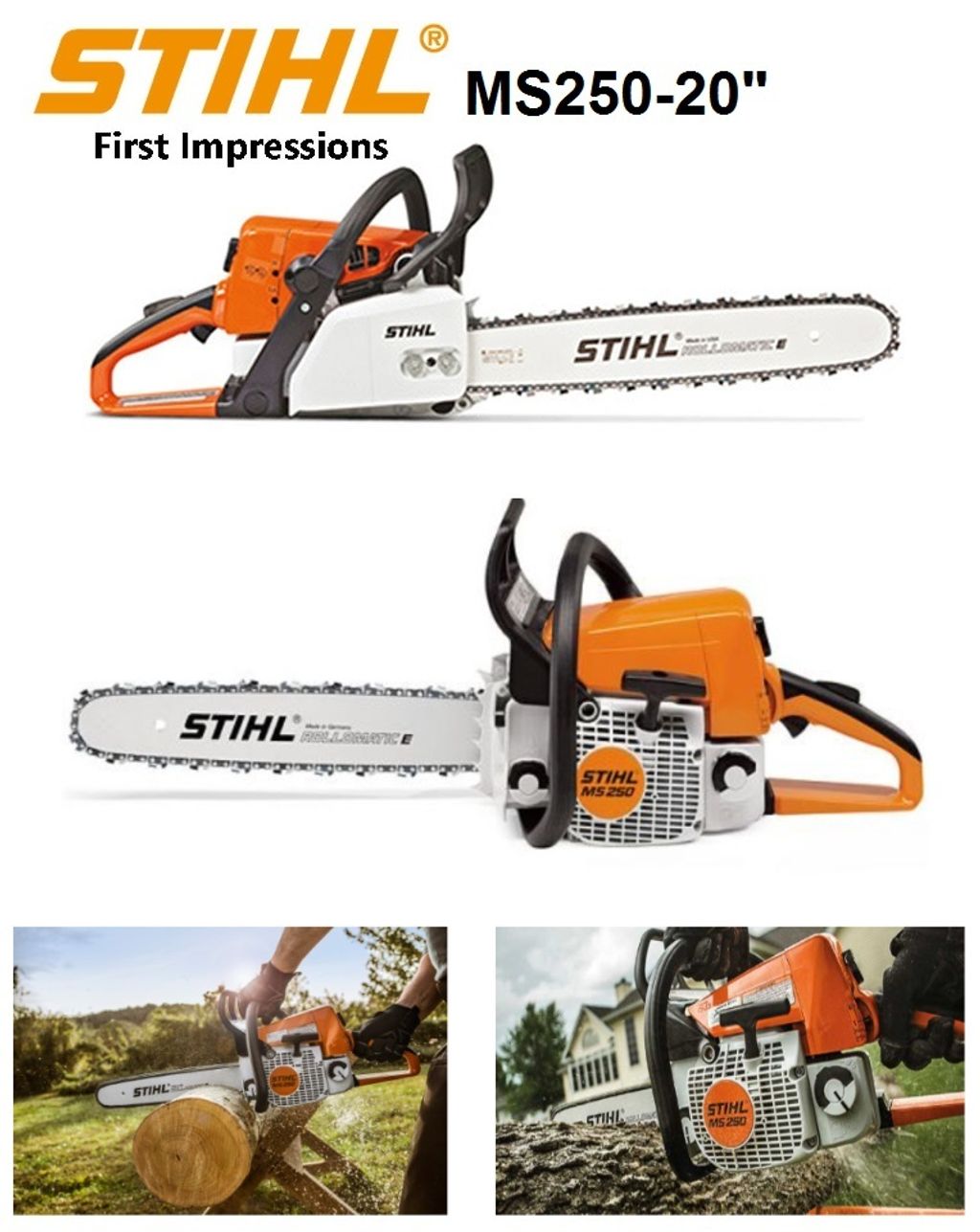 Stihl Ms 250 Chainsaw 20