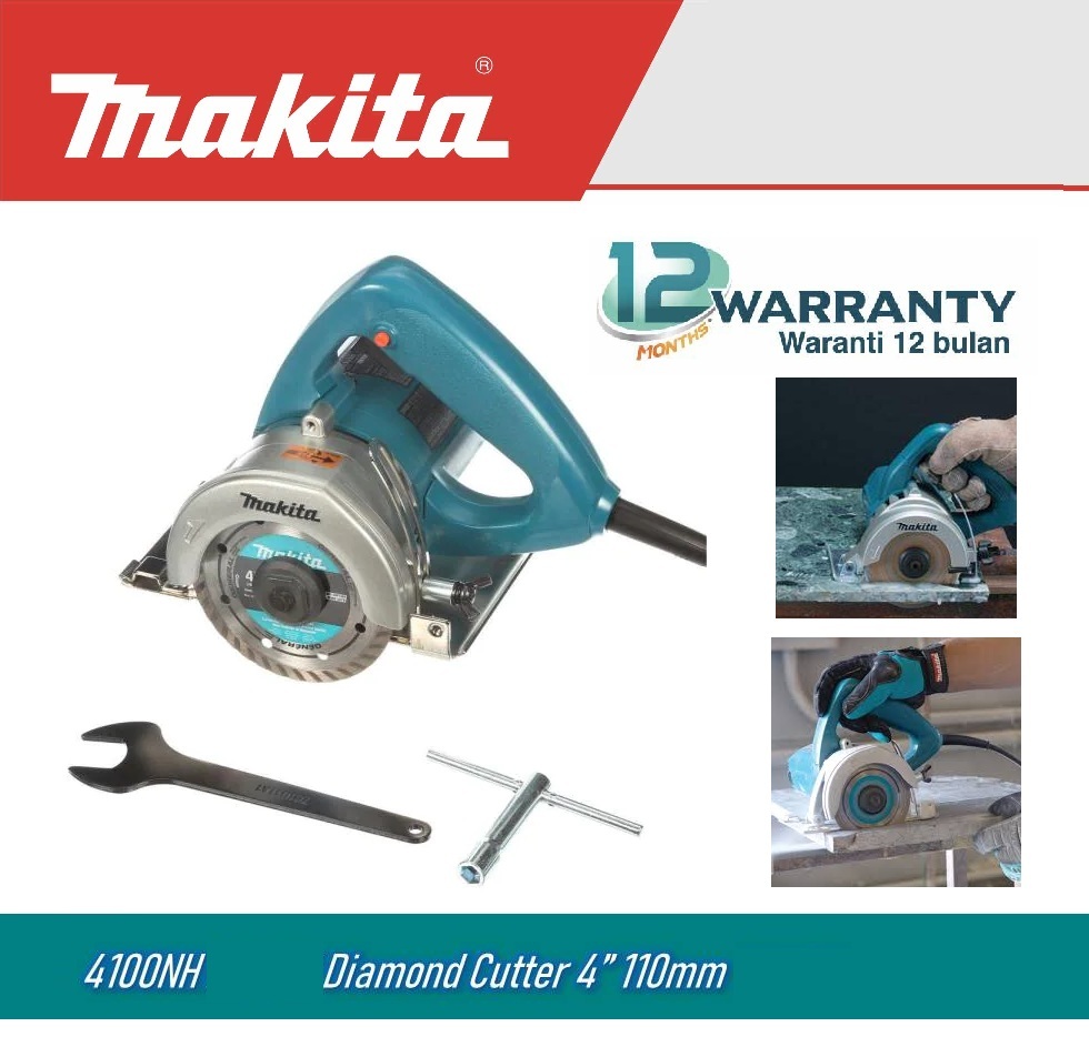 Makita 1,200W (110mm) 4-3/8inch Concrete  Marble Cutter – MY Power Tools