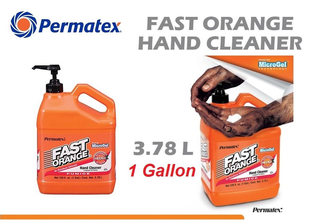 Fast Orange Waterless Pumice Lotion Hand Cleaner, Natural Citrus, 1 gal.