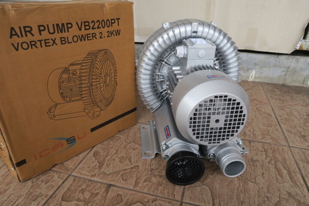 Icasu 3.0HP (2.2kW) 415V 3-Phase Vortex Ring Blower – MY Icasu 3.0HP (2.2kW) 415V 3-Phase Vortex Ring Blower – MY