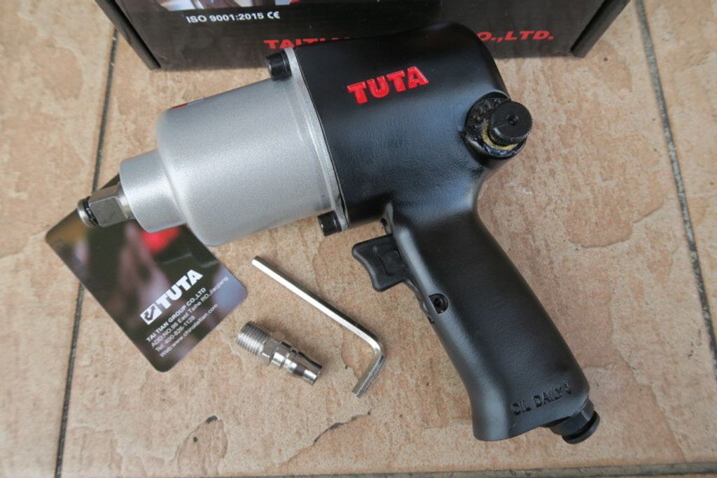 Tuta 1/2-inch Dr. Heavy Duty Twin Hammer Air Impact Wrench – MY Power Tools