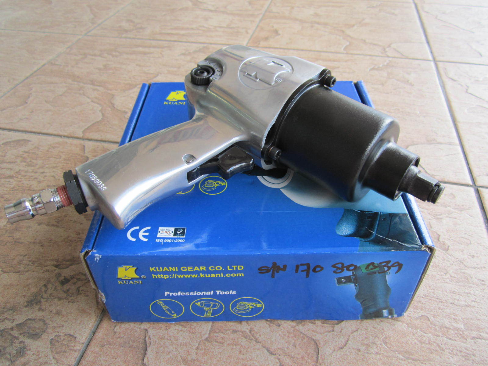 Kuani 1/2" Dr. Super Duty Air Impact Wrench MY Power Tools