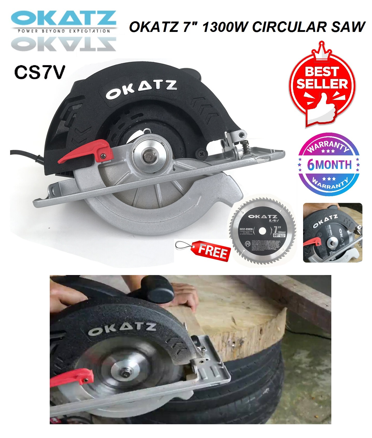 Okatz circular saw hotsell