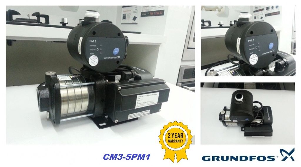Grundfos Cm3 5pm1 Auto Multi Stage Pressure Booster Pump – My Power Tools
