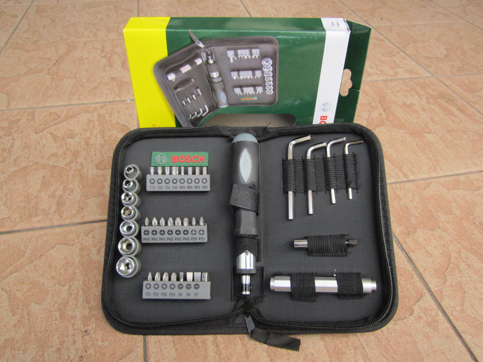 Bosch 38pcs Screwdriver Bit Mixed Tool Set My Power Tools