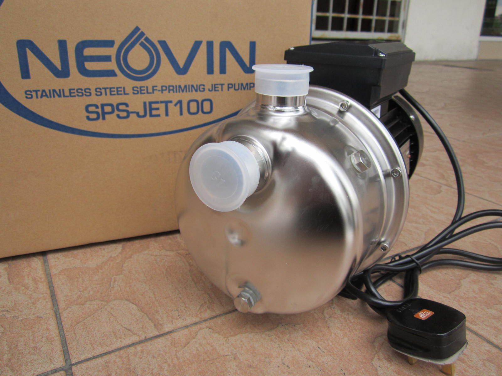 Neovin 750W (1.0HP) Stainless Steel SelfPriming Jet Pump MY Power Tools