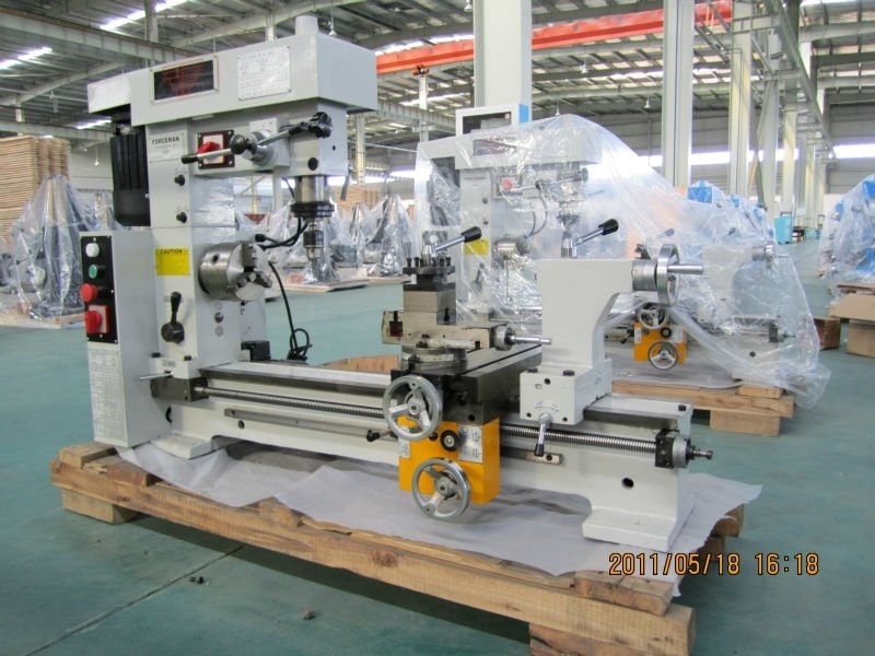 ChiZhou 16" x 20" Combo Metal Lathe Milling & Drilling Machine MY