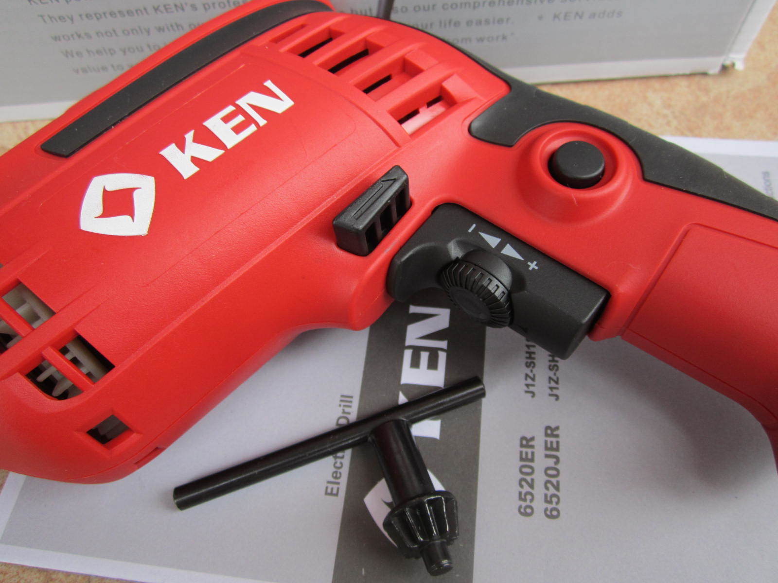 Ken Professional 580W (3/8") 10mm Electric Drill MY Power Tools