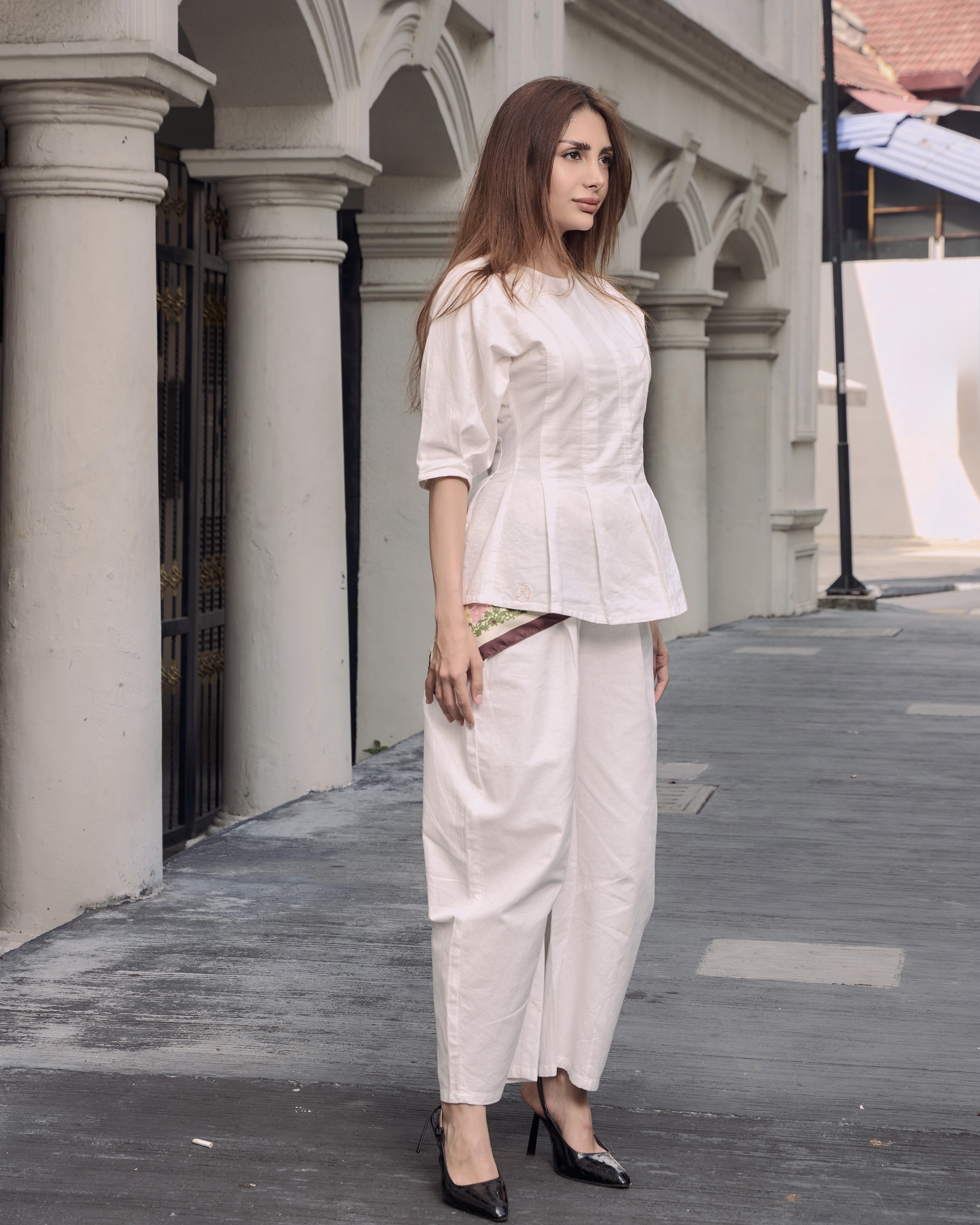 FINURA LINEN THE WEEKEND EDIT white 4