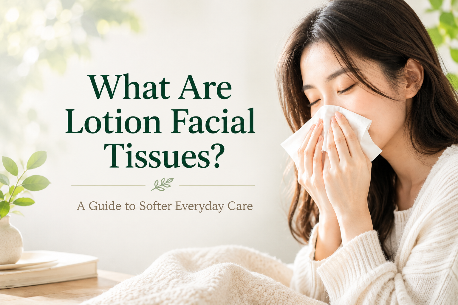 What Are Lotion Facial Tissues? A Guide to Softer Everyday Care.