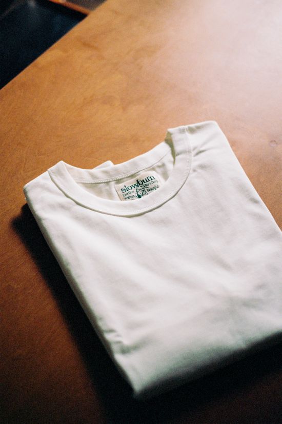 Why start with a plain tee? | Slowburn