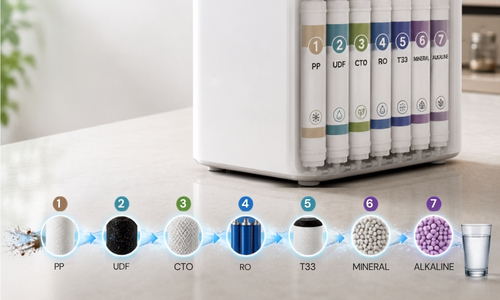 RO drinking water and alkaline cooking water system