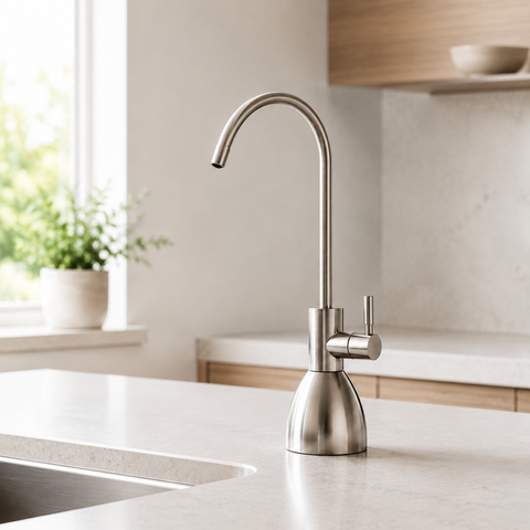AJLIVIA water filter faucet stainless steel