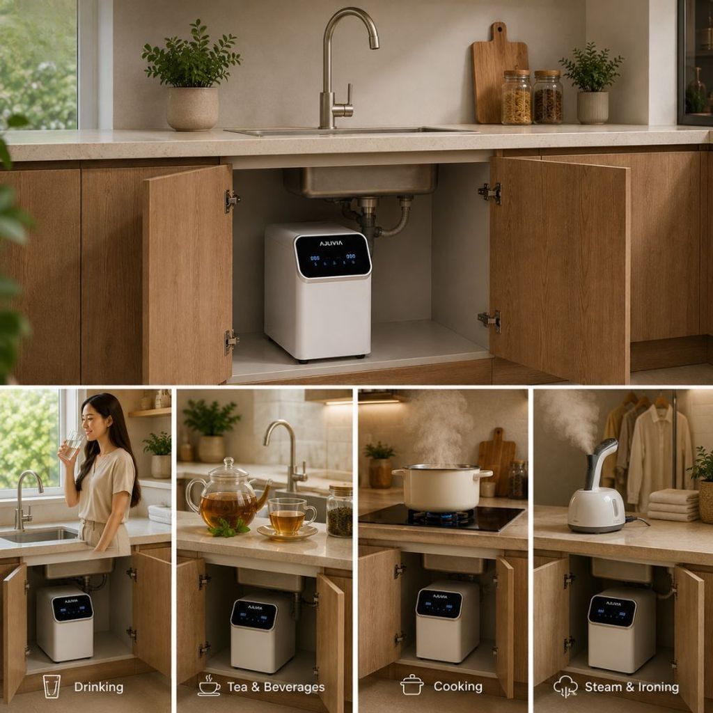 AJLIVIA water purifier Malaysia for home kitchen office homestay and commercial spaces 2.7