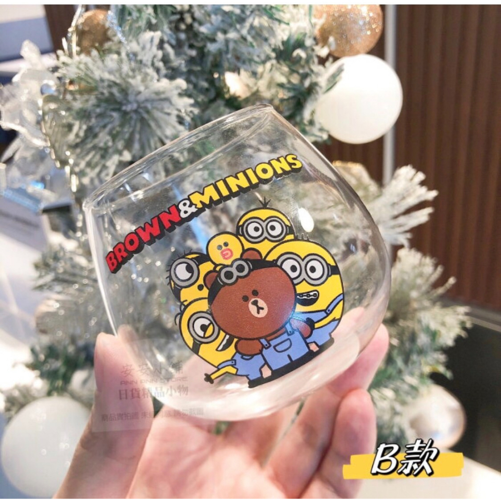 不倒翁玻璃杯-B款(追加到貨錯過不再)