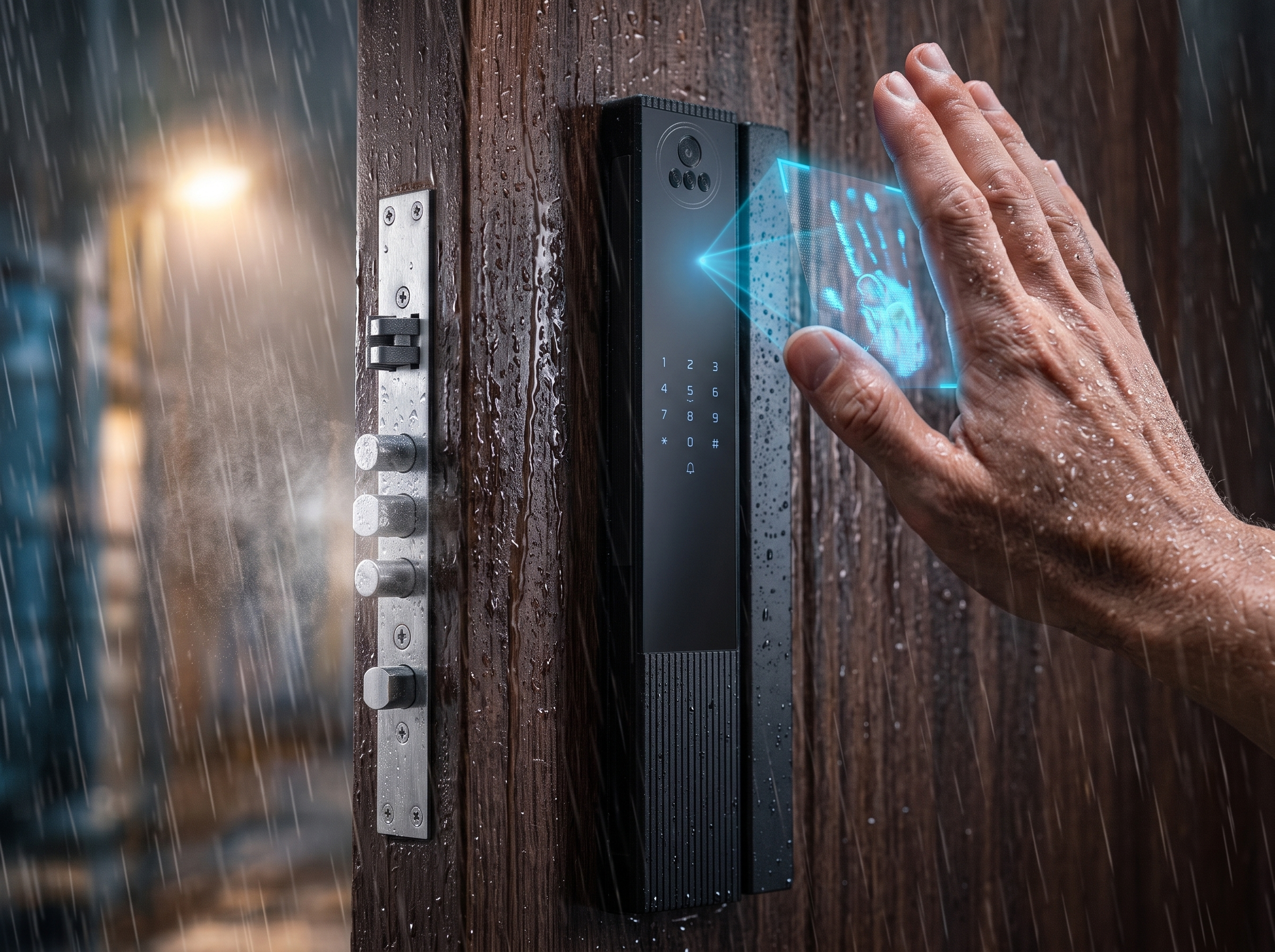 連日大雨電子鎖狂叫？3分鐘帶你看懂「防潮 vs 防水」真相與 4 大淋雨災情避坑指南