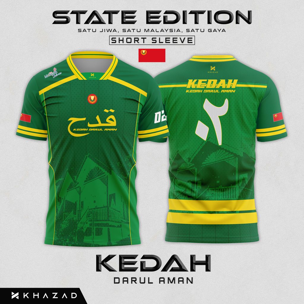 Insert KEDAH SINGLE Short SLeeve