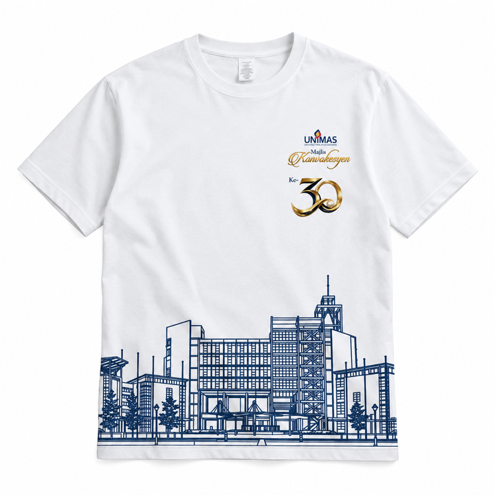 White 30s T-Shirt_Front