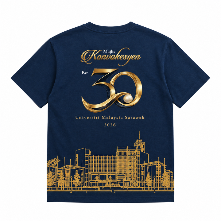 Navy 30s T-Shirt_Back