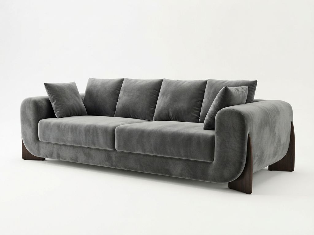 SF00957 LUNA FABRIC 19 STEEL GREY