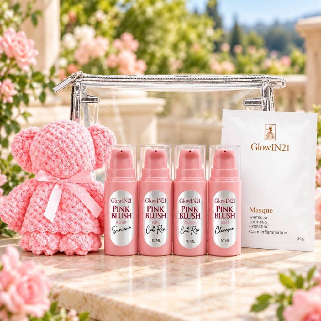 PinkBlush Travel Set