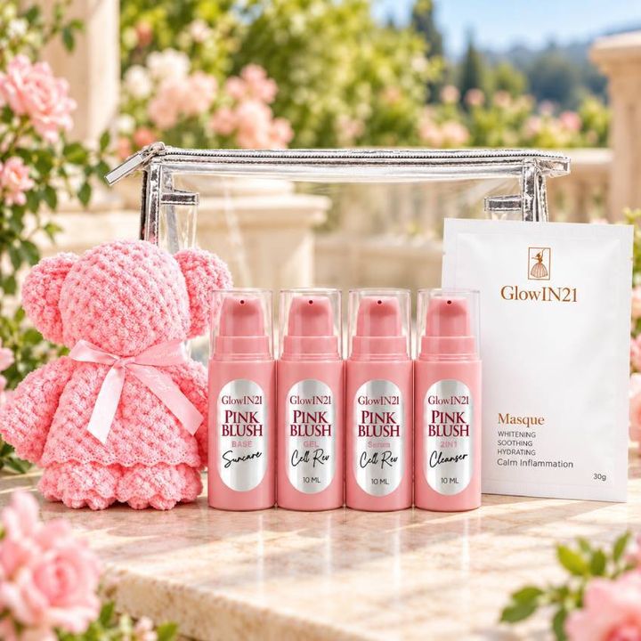 PinkBlush Travel Set