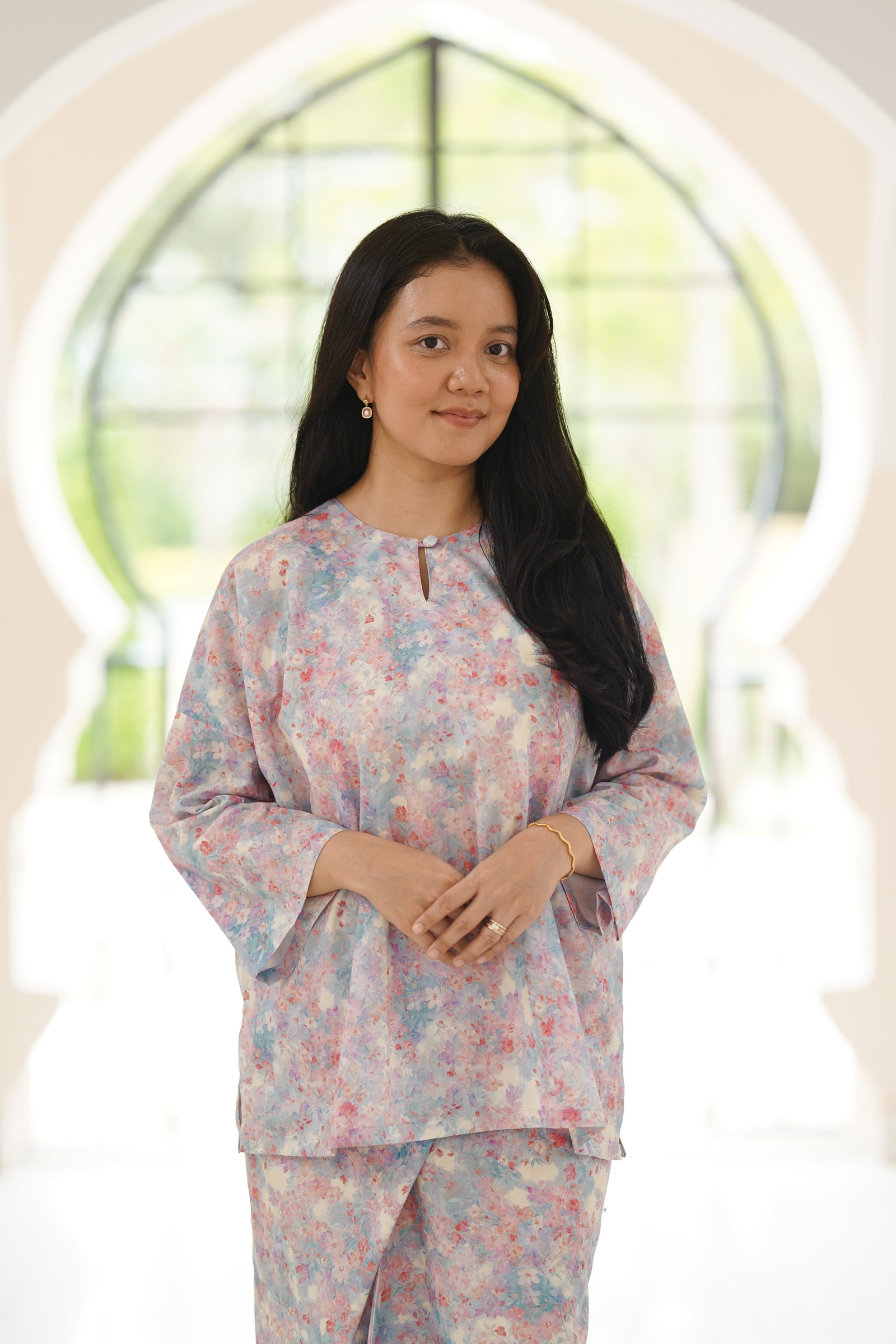 100% Cotton Kurung Kedah in Seri