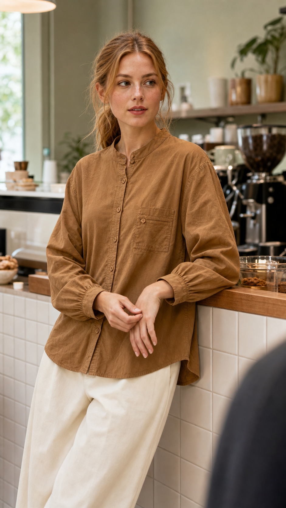 Amira Relaxed Utility Blouse styling 4