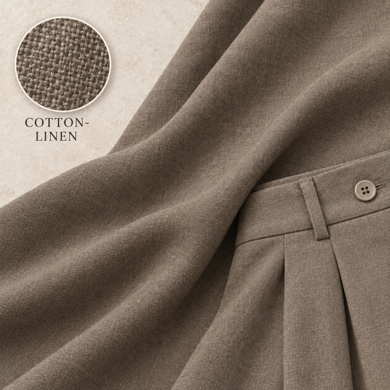 Rania Check Blouse fabric close-up