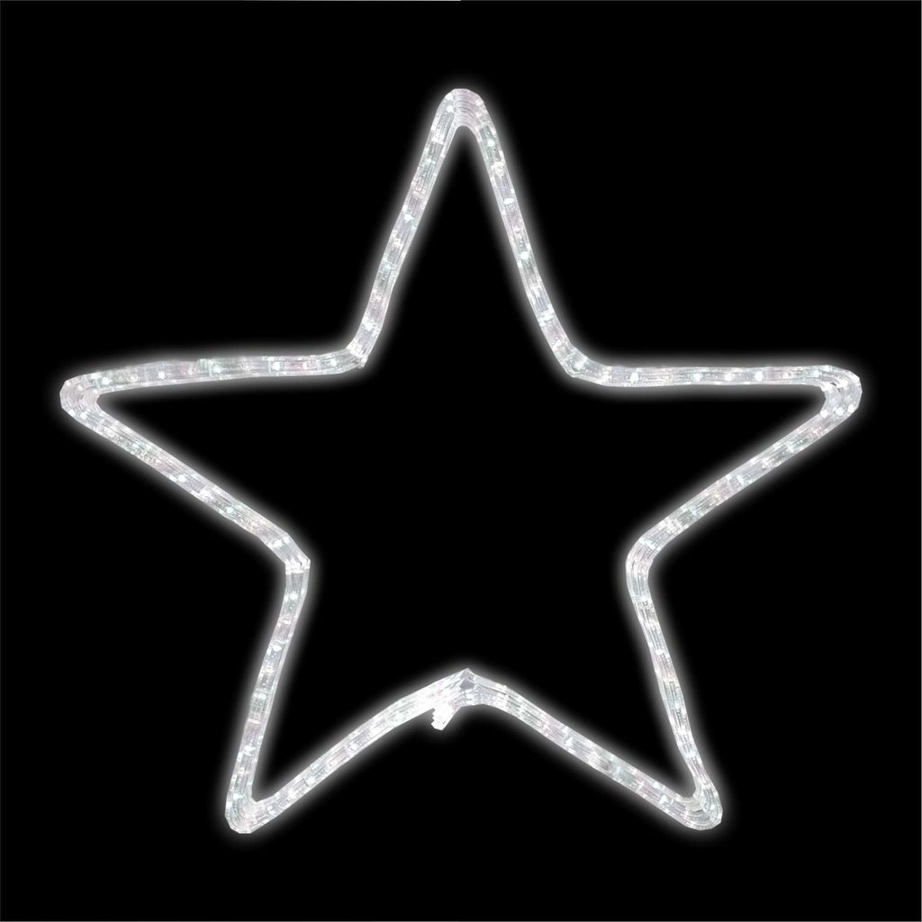 非霓虹單層星星-白光