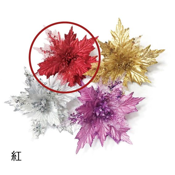 0377高貴聖誕紅-紅