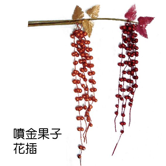 0424噴金垂吊花果
