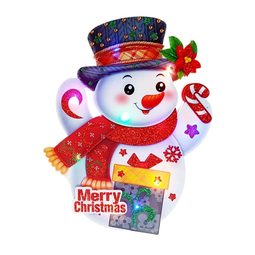 發光紙板-聖誕節_雪人