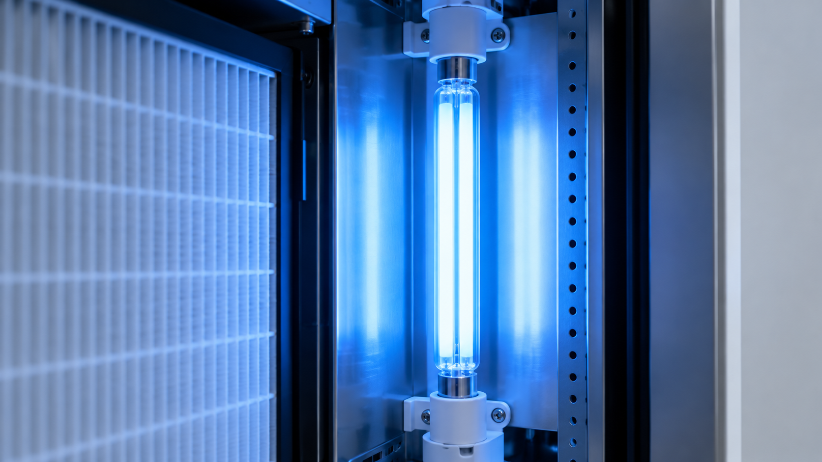 UV-C technology concept