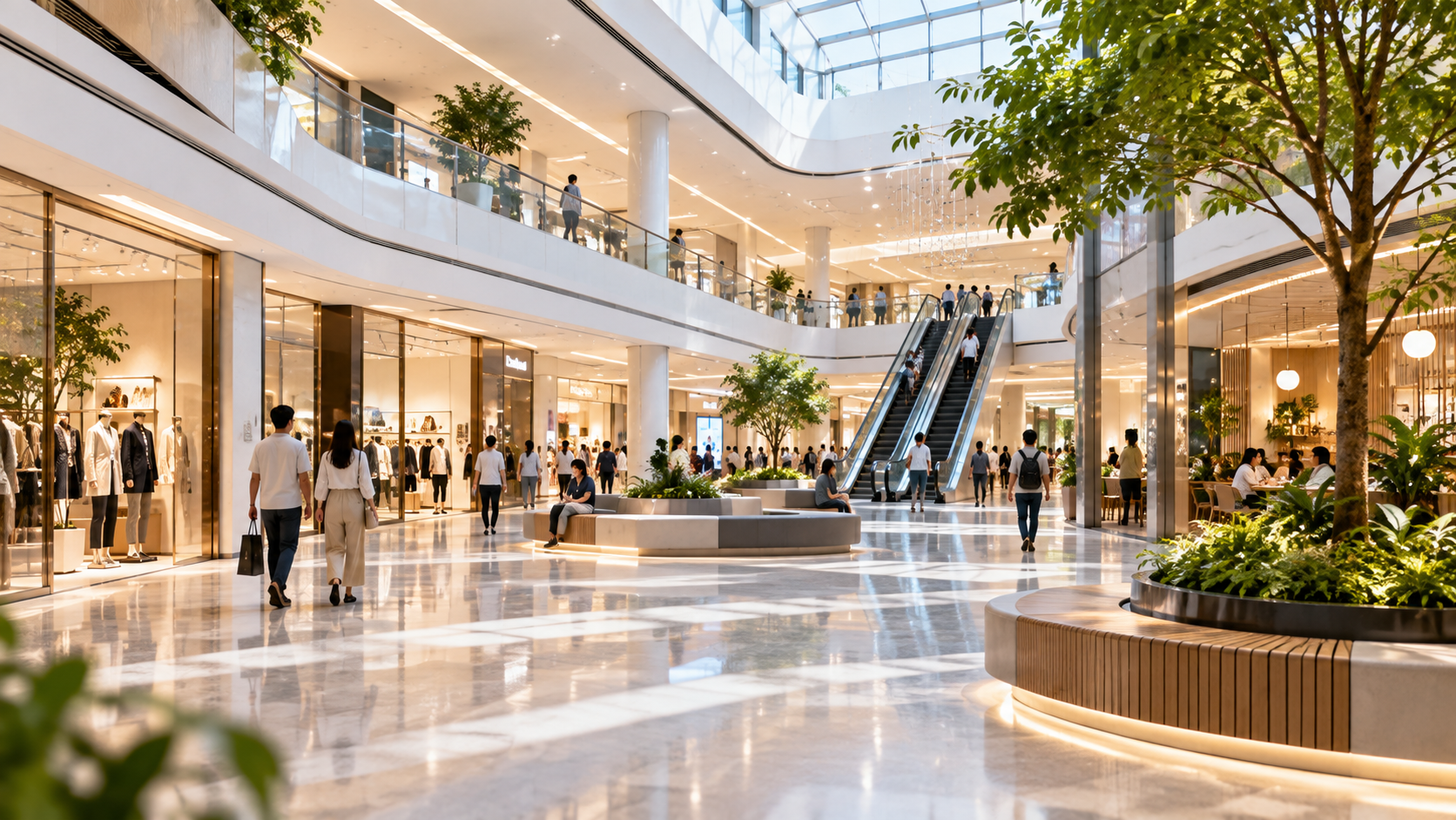Commercial spaces application environment