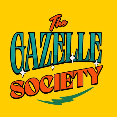 Gazelle 3 in x 3 in Yellow