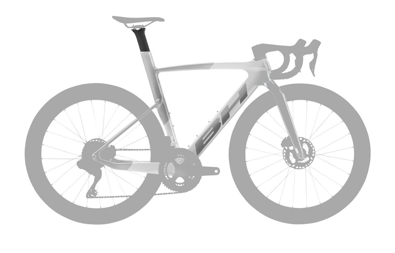 BH AEROLIGHT TT FRAME KIT WHITE