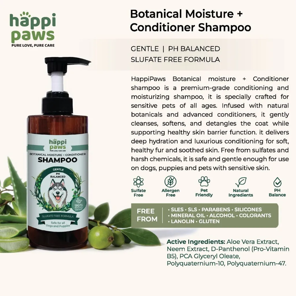 Botanical Moisture + Conditioner Shampoo