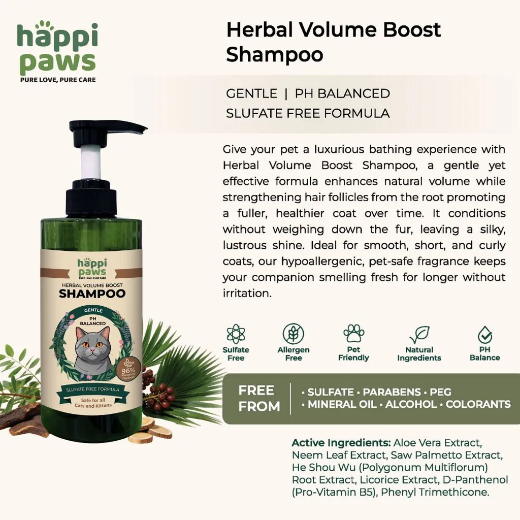Herbal Volume Boost Shampoo