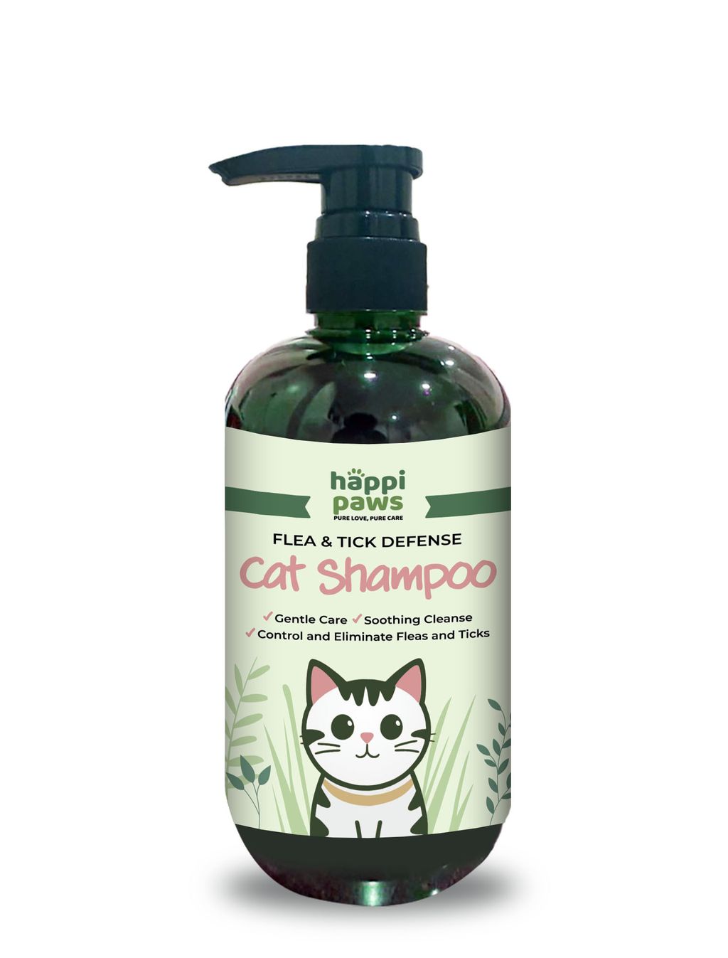 Flea & Tick Cat Shampoo 500ml (1)